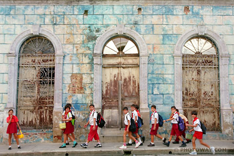 image of Cuban Kids photos of kids in Cuba photo of schoolboys in Cuba images