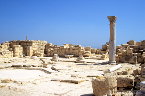 Image of archeological sites in Cyprus photos of Kourion in Cyprus