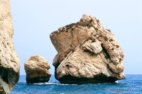 image Aphrodite's Rock photos of the rock of Aphrodite photo in Cyprus