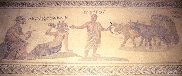 Image of Dionysos photos of Dionysos photo of god of wine and king Icarios