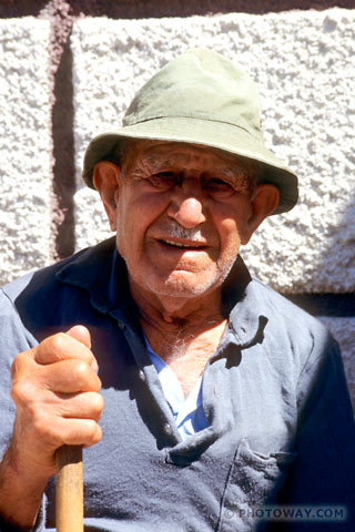 image Photos of Cypriots photo of old Cypriot shepherd in Cyprus