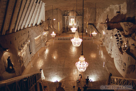 Image Kinga chapel photos Kinga chapel photo Wieliczka Poland salt mine 