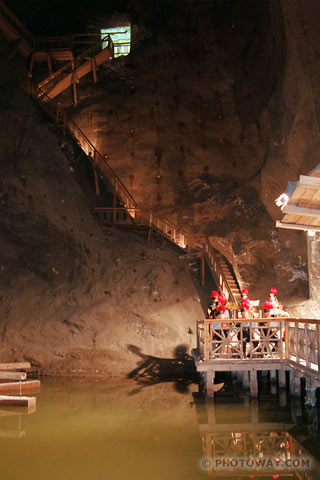 Image of tourist attractions in Poland Wieliczka salt mine visit tourist guide