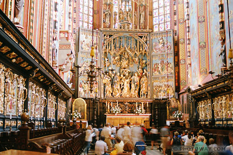 Images Saint Mary's Church Photos of Krakow photo Saint Mary's Church Poland