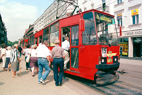 image of trams photos of Polish trams photo of tram images from Poland