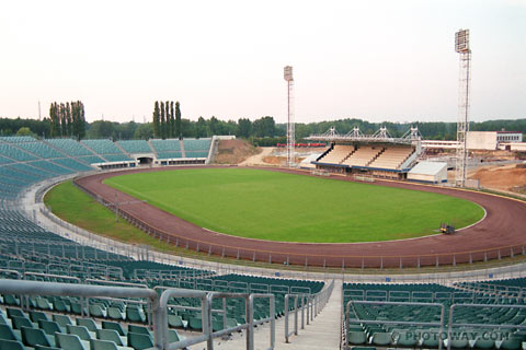 Stadium Photos of a polish football stadium photo of stadiums Poland