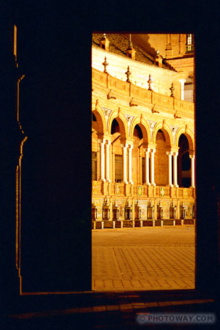 Image Night Photos at night of Plaza de España photo taken at night images