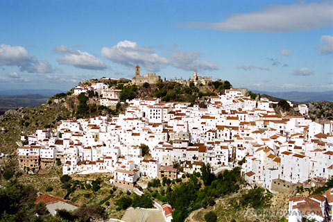 image of white villages photos of Spanish white villages Andalusia in Spain