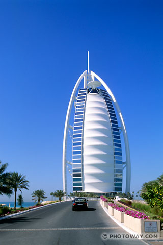 Image Burj Al Arab photos of Burj Al Arab hotel Dubai United Arab Emirates