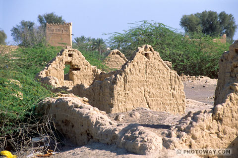 Image Ruins Photos of the ruins of the old city of Fujairah photo in UAE