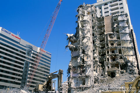 Image Building destruction Photos of destructiion of a Building photo