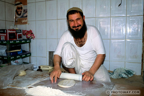 Image of an Bearded Arab photo bearded Baker photos of bearded Arab baker Dubai