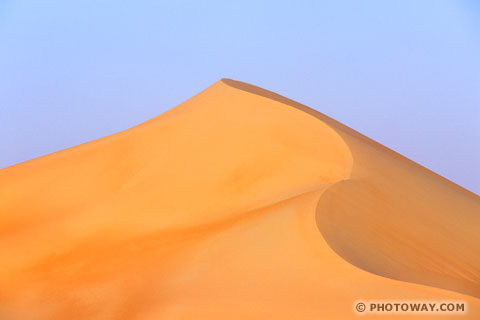 Image Warm colors of Dunes Photos of warm colors of dunes in the desert