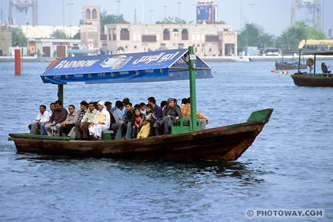 Image Abra photo abras photos of abra Dubai boats United Arab Emirates