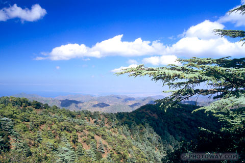 Image Photo of Mount Olympus Photos of Troodhos mountains in Cyprus