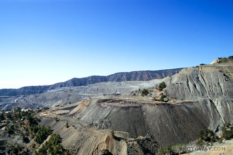 image Asbestos photos of asbestos photo of asbestos mine Amiandos Cyprus